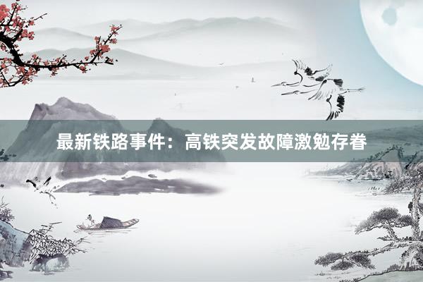 最新铁路事件：高铁突发故障激勉存眷